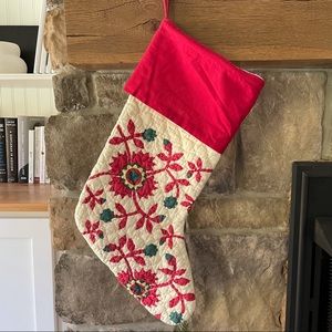 Pottery Barn Maisie Quilt Stocking